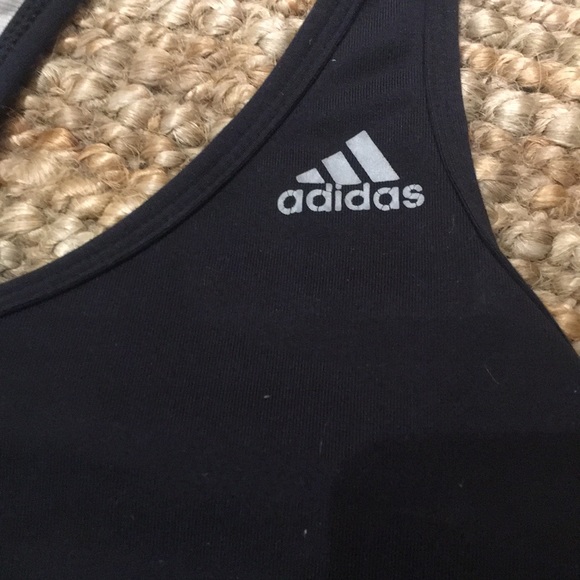 Adidas built in bra workout exercise top - Picture 2 of 4